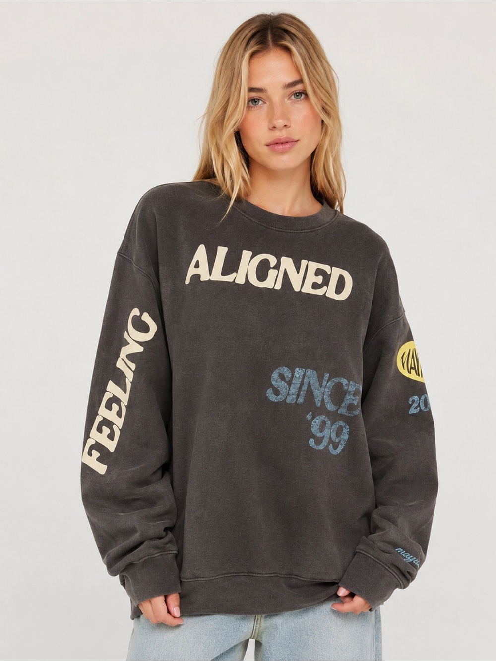 The Mayfair Group Alignment Tour 2025 Oversized Graphic Sweatshirt 57080
